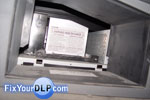 Toshiba Lamp Enclosure Toshiba lamp enclosure door