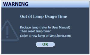 BenQ-_MX812_projector_5J.J3J05.001_projector_lamp_warning