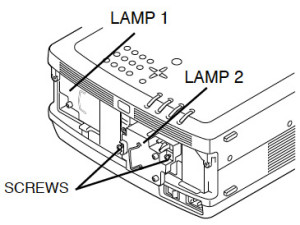 Eiki_SX4U_Eiki_POA-LMP39_replace_lamp