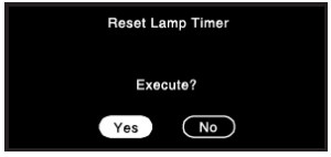 Epson_PowerLite_8300_ELPLP23_reset_lamp_timer_execute