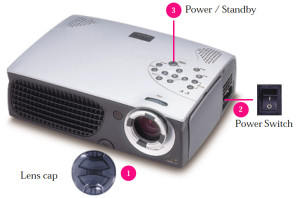 Optoma_EP753_projector_buttons_BL-200A_projector_lamp