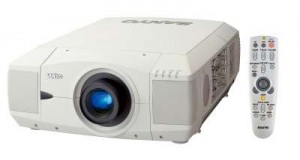 Sanyo PLC-UF10 projector, Sanyo POA-LMP42 610 292 4831