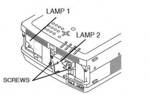 Sanyo PLC-XF35/F35NL/PLC-XF35N Lamp Replacement