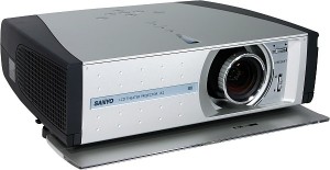 Sanyo PLV-Z2 projector, Sanyo POA-LMP69 service parts no 610 309 7589