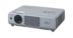 Sanyo PLC-XU47 projector, Sanyo POA-LMP55 service part no 610 309 270