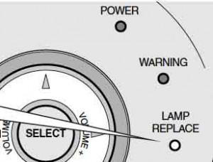 Sanyo PLC-XE20 lamp indicator, Sanyo POA-LMP65 service part no 610 307 7925