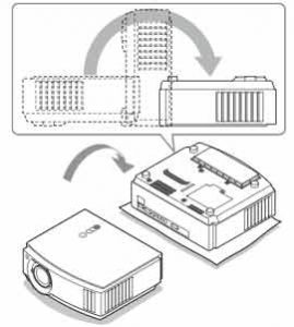 Setting_up_Sony_VPL-AW10_projector_Sony_-LMP-H160_lamp-